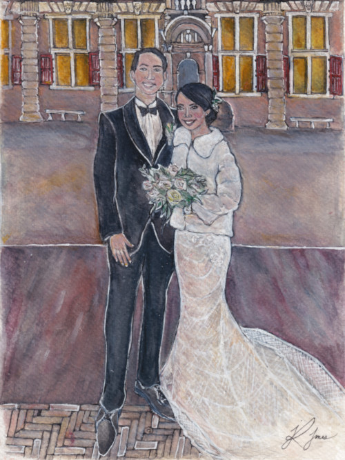 A Delft winter wedding.